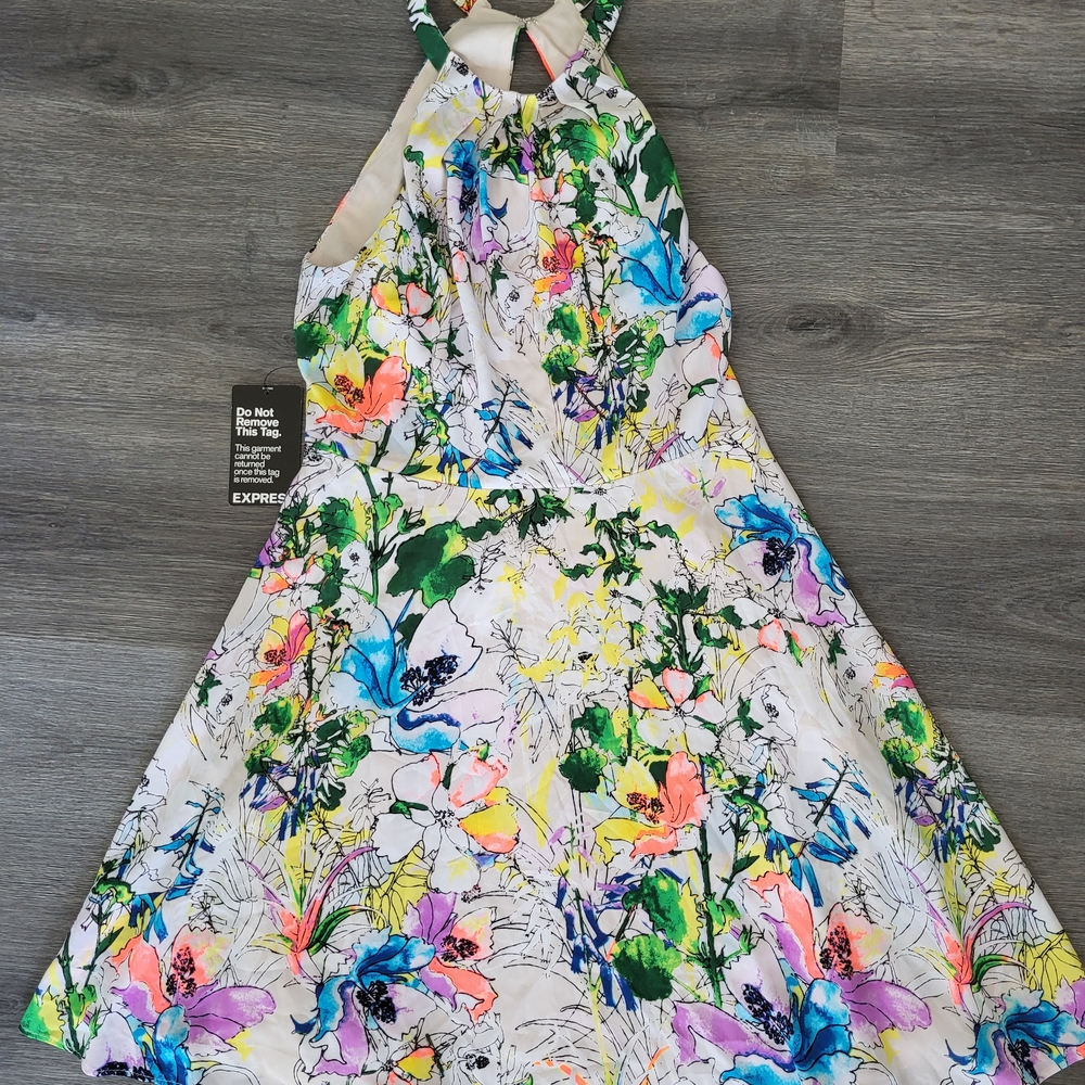 Express Multicolor Floral Kids Dress